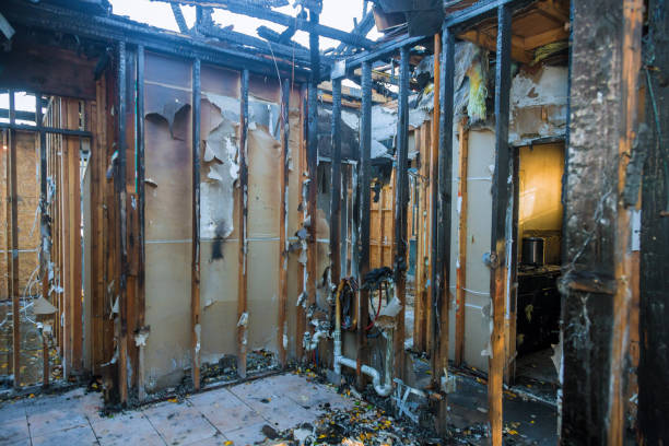 Professional Emergency Fire Cleanup technician working in Hawthorne, NV